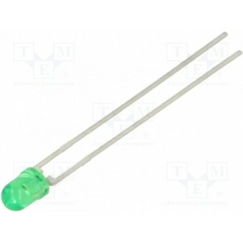LED 3мм зеленый VISHAY TLHG4205