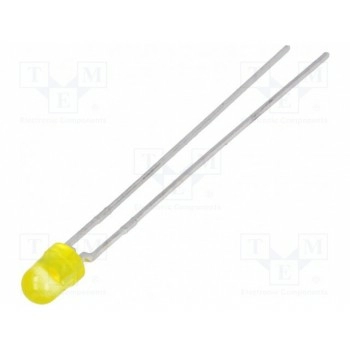 LED 3мм VISHAY TLLY4400