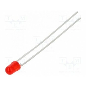 LED 3мм красный VISHAY TLUR4401