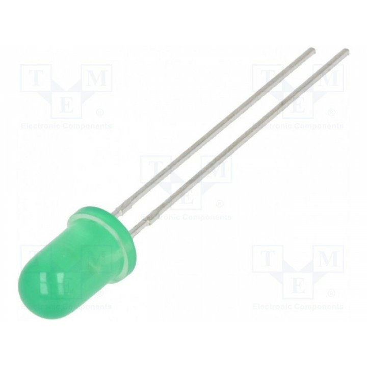 LED 5мм KINGBRIGHT ELECTRONIC L-57GGD (L-57GGD)