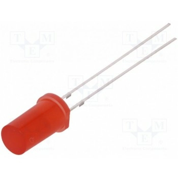 LED 5мм биполярный OPTOSUPPLY OSRRR25TK4A