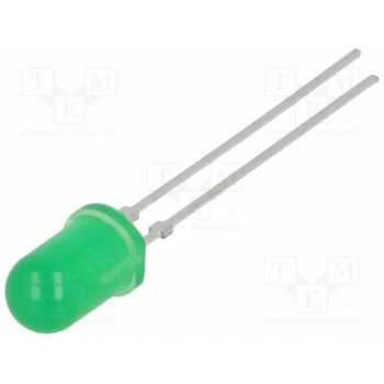 LED 5мм VISHAY TLHG5400