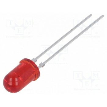 LED 5мм красный VISHAY TLHR5205