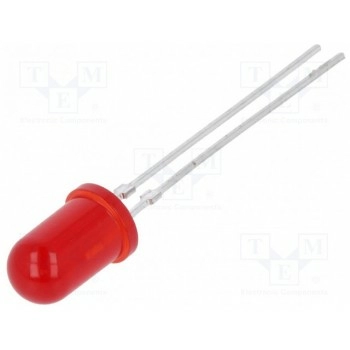 LED 5мм VISHAY TLHR5400-AS12Z