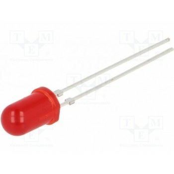 LED 5мм красный VISHAY TLHR5401