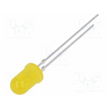 LED 5мм желтый VISHAY TLHY5405