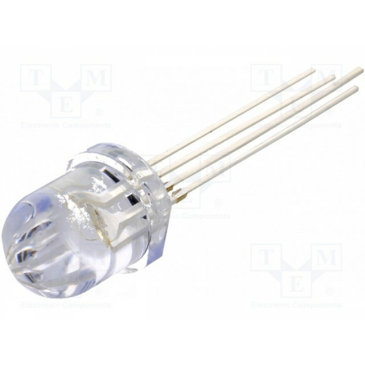 LED 8мм трехцветный RGB OPTOSUPPLY OSTAMA8131A (OSTAMA8131A)