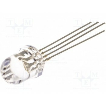 LED 8мм трехцветный OPTOSUPPLY OSTAMC8131A