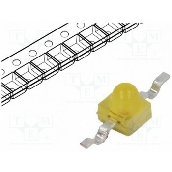 LED 165мм желтый осевые выводы BROADCOM (AVAGO) HLMP-6400-F0021