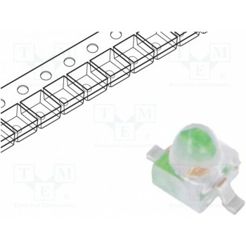 LED 165мм зеленый осевые выводы BROADCOM (AVAGO) HLMP-6505-L0011