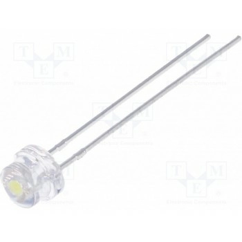 LED 48мм белый холодный LUCKY LIGHT LL-484WC1C-W2-3P