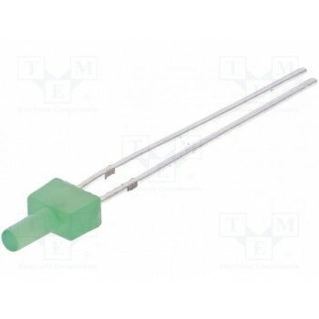 LED 2мм зеленый OPTOSUPPLY OSG5TA7K94B