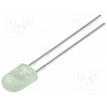 LED овальный 52x38мм LUCKY LIGHT LL-544PGD-G52C