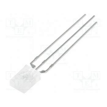LED прямоугольная LUCKY LIGHT LL-259VUGM1G-C-V11