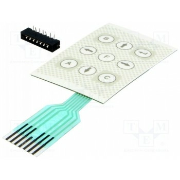 Клавиатура мембранная серия soft-case LC ELEKTRONIK LCKL1279-1