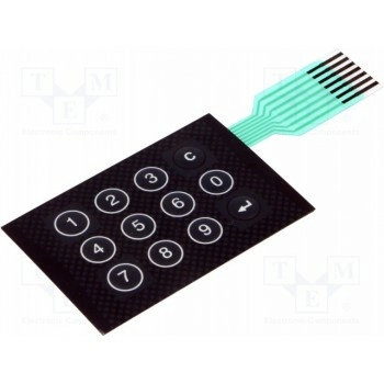 Клавиатура мембранная серия soft-case LC ELEKTRONIK LCKL1279-3
