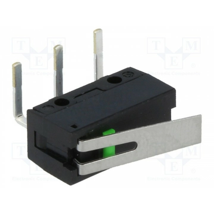 Микропереключатель snap action с рычагом OMRON D2FS-FL-N-A (D2FS-FL-N-A)