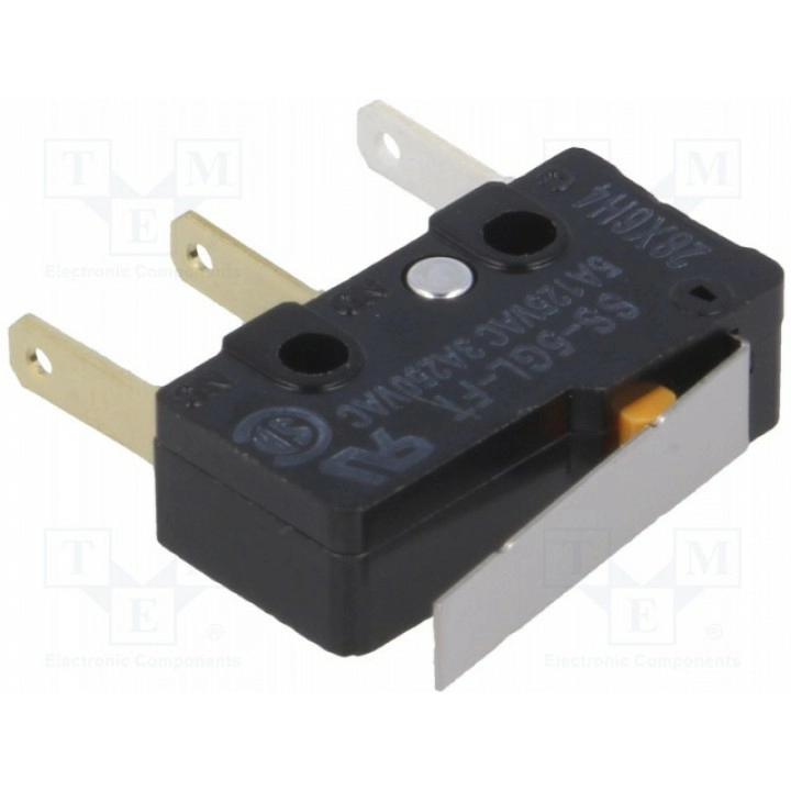 Микропереключатель snap action с рычагом OMRON SS-5GL-FT (SS-5GL-FT)