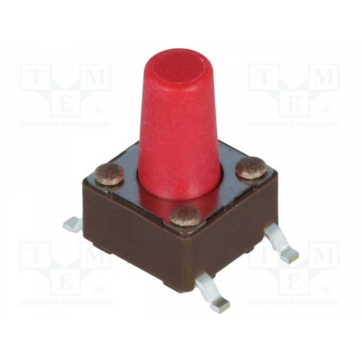 Тактовая кнопка spst-no DIPTRONICS DTSM-65R-V-B (DTSM-65R-V-B)