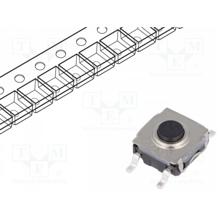 Тактовая кнопка spst-no C&K KSC321G LFS (KSC321GLFS)