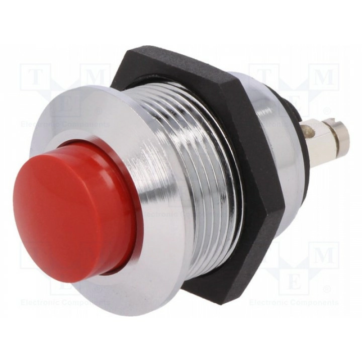Кнопочный переключатель 2 положенияBULGIN MP0012RD (MP0012/RD)