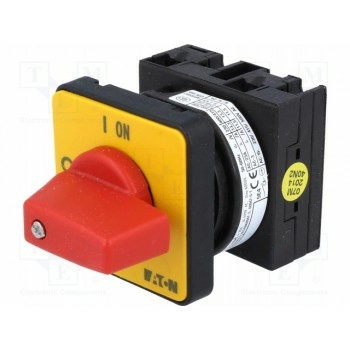 Переключатель аварийный кулачковый 2-позиционный EATON ELECTRIC T0-1-102E-RT
