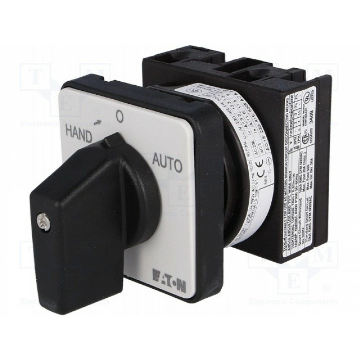 Кулачковый переключатель 2-позиционный EATON ELECTRIC T0-1-15434E (T0-1-15434/E)