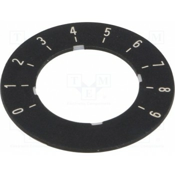Этикетка 22мм SIEMENS 3SU1900-0BG16-0RT0
