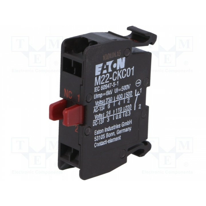 Контактная группа 22мм EATON ELECTRIC M22-CKC01 (M22-CKC01)