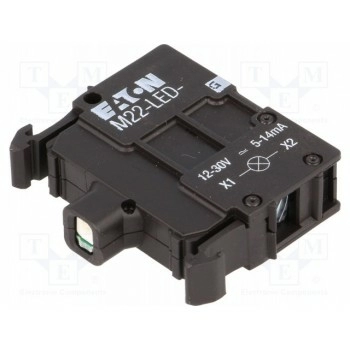 Элемент подсветки 22мм EATON ELECTRIC M22-LED-G