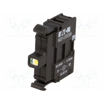 Элемент подсветки 22мм EATON ELECTRIC M22-LED230-W