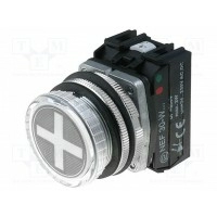 Указатель положения 30мм PROMET NEF30-WPCZ 24-230V ACDC