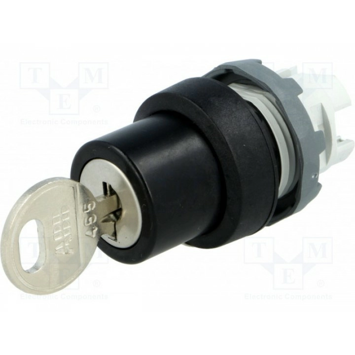 Переключатель поворотный с ключом 2-позиционный ABB 1SFA611280R1001 (M2SSK1-101)