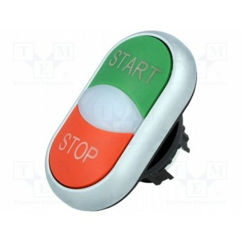Переключатель двойной 1-позиционный EATON ELECTRIC M22-DDL-GR-GB1GB0