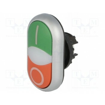 Переключатель двойной 1-позиционный EATON ELECTRIC M22-DDL-GR-X1X0