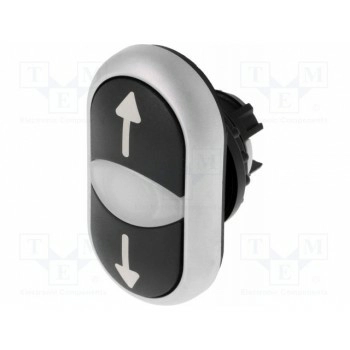 Переключатель двойной 1-позиционный EATON ELECTRIC M22-DDL-S-X7X7