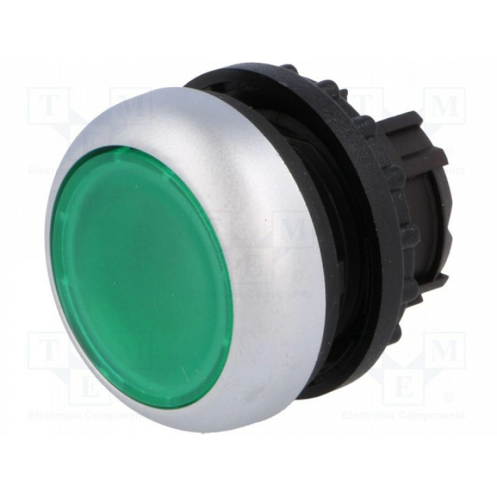 Переключатель кнопочный 1-позиционный EATON ELECTRIC M22-DL-G (M22-DL-G)