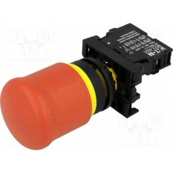Выключатель аварийной остановки 2-позиционный EATON ELECTRIC M22-PVK01