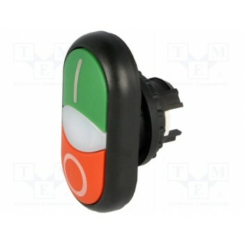 Переключатель двойной 1-позиционный EATON ELECTRIC M22S-DDL-GR-X1X0