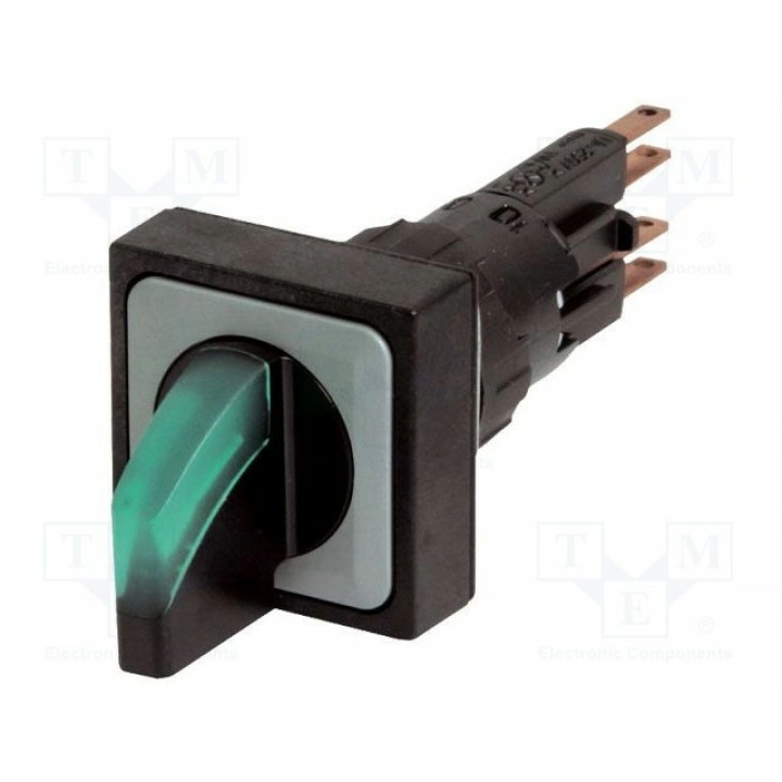 Переключатель поворотный 16мм EATON ELECTRIC Q25LWK3R2-GN (Q25LWK3R2-GN)