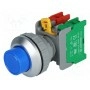 Переключатель кнопочный 1 AUSPICIOUS XL30-1OC BL (XL30-1-O/C-BL)