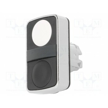 Переключатель двойной 1-позиционный SCHNEIDER ELECTRIC ZB4BA7120
