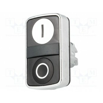 Переключатель двойной 1-позиционный SCHNEIDER ELECTRIC ZB4BA7121