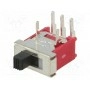 Переключатель движковый (ползунковый) 2 положения CANAL ELECTRONIC TS-6S-QH (TS6SQH)