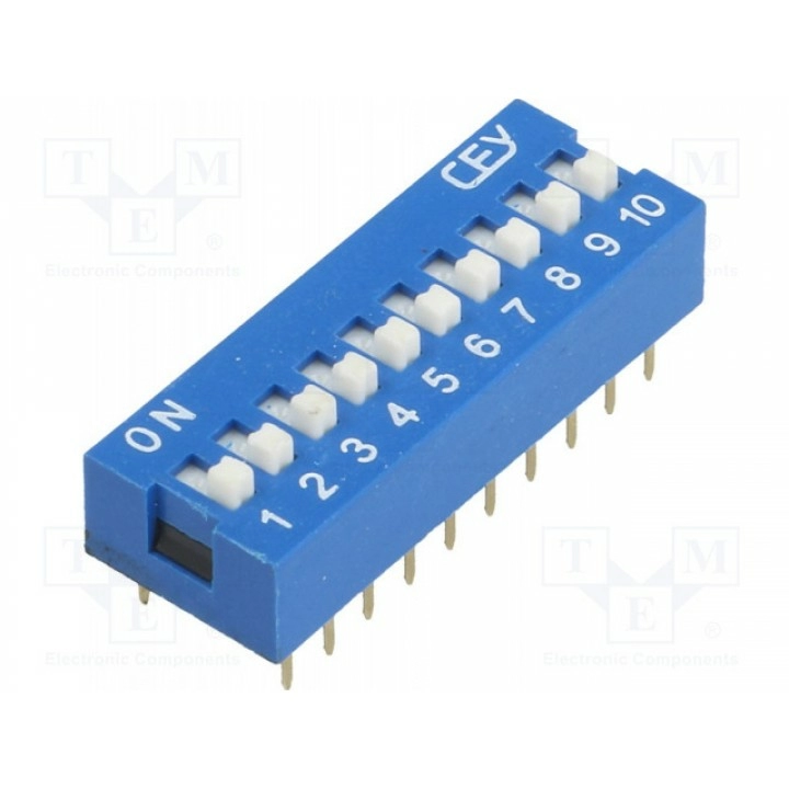 DIP переключатель 10 секционный NINIGI (DS-10)