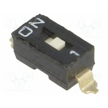 ДИП переключатель 1 секционный OMRON A6S-1101-H