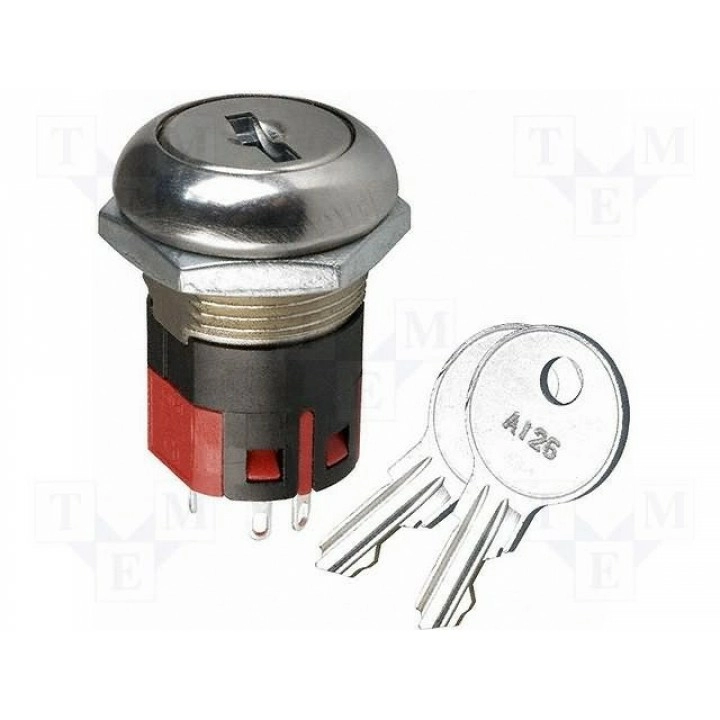 Замок для РЭА 4-позиционный C&K Y100AB-2-C-2-03-N-Q (Y100AB2C203NQ)
