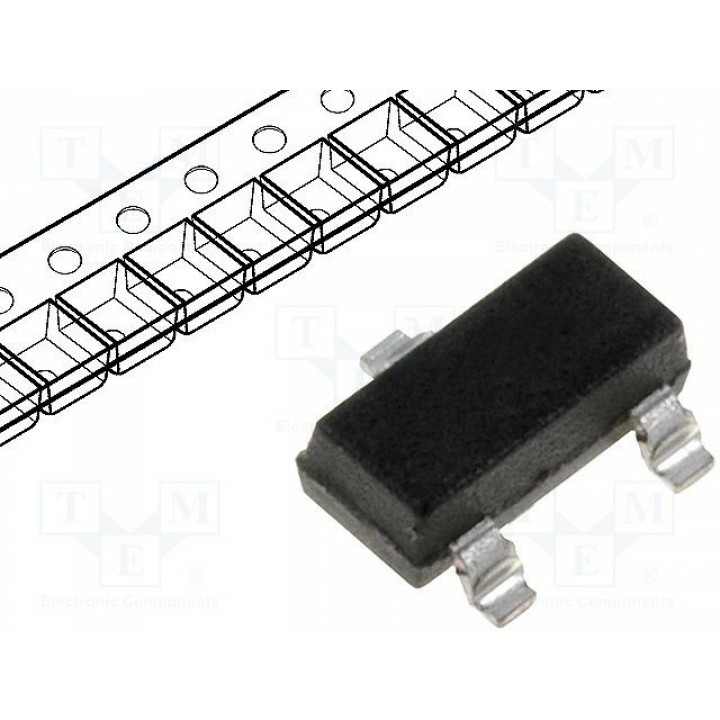 Диод импульсный smd INFINEON TECHNOLOGIES SMBD7000E6327HTSA1 (SMBD7000E6327HTSA1)