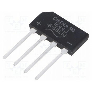 Однофазный выпрямительный мост urmax 1кв VISHAY GBL10-E351