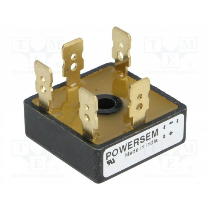 Трехфазный диодный мост urmax 1200в POWERSEM PSD 25T12 (PSD25T/12)